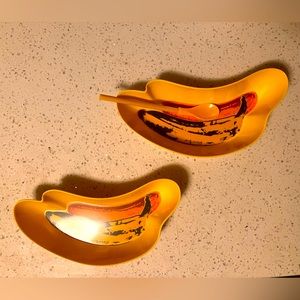 Presidio Objects Andy Warhol Banana Split Bowls w/ spoon